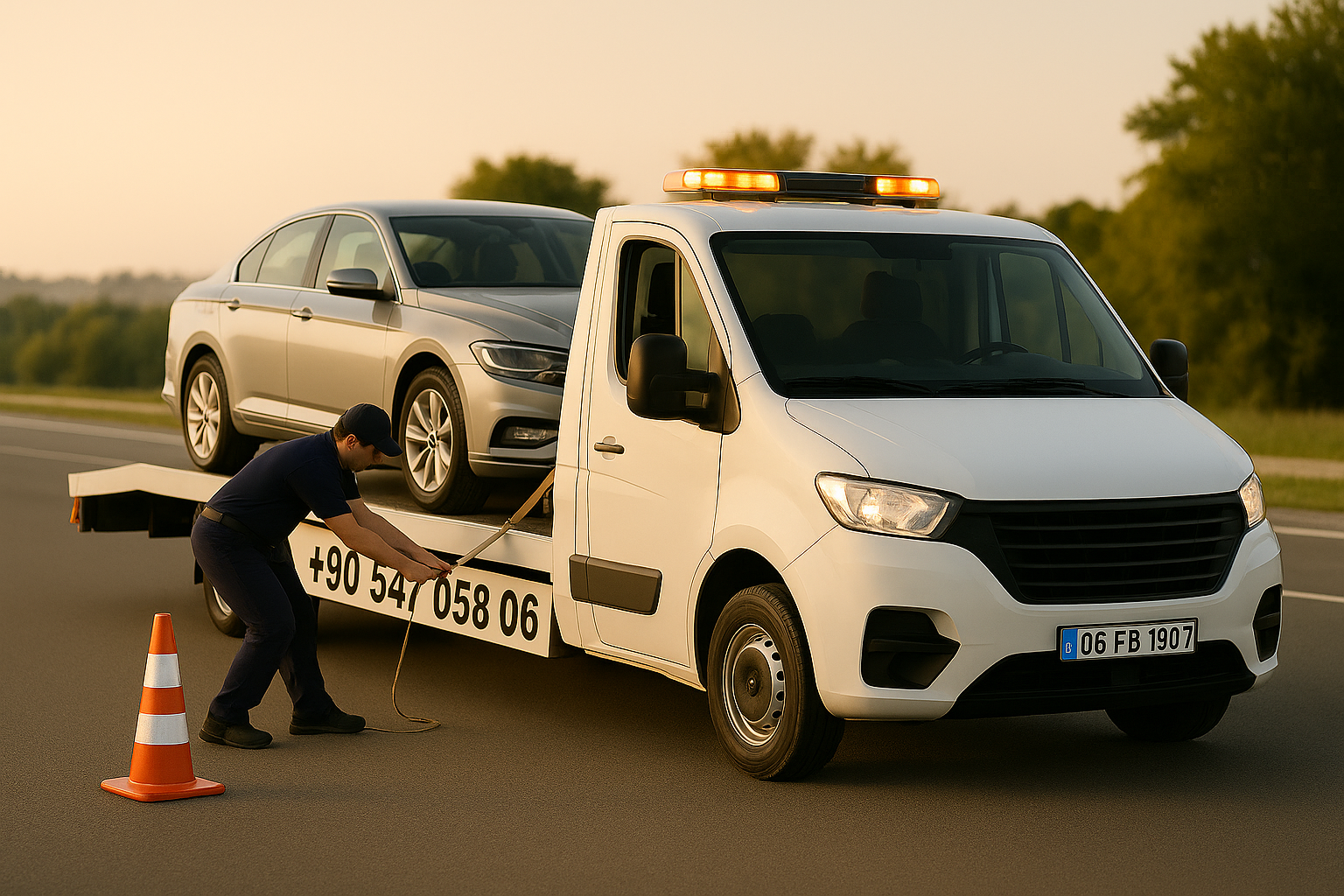 Göktuğ Yol Yardım çekici hizmeti